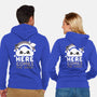 Here Comes The Dark-Unisex-Zip-Up-Sweatshirt-NemiMakeit