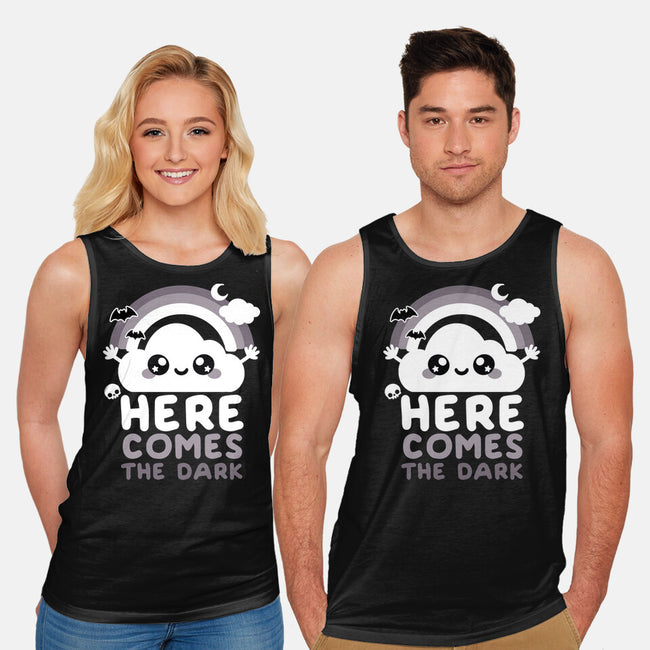 Here Comes The Dark-Unisex-Basic-Tank-NemiMakeit