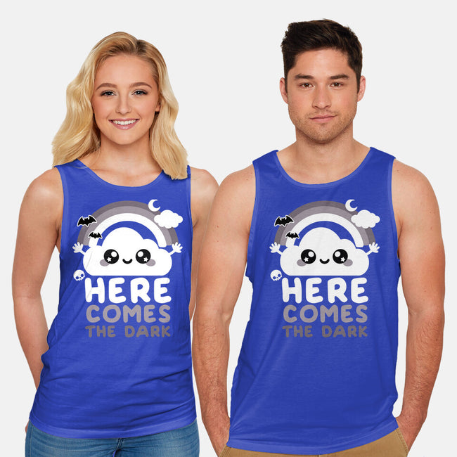 Here Comes The Dark-Unisex-Basic-Tank-NemiMakeit