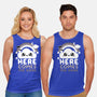 Here Comes The Dark-Unisex-Basic-Tank-NemiMakeit