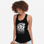 Here Comes The Dark-Womens-Racerback-Tank-NemiMakeit