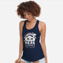 Here Comes The Dark-Womens-Racerback-Tank-NemiMakeit