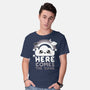 Here Comes The Dark-Mens-Basic-Tee-NemiMakeit