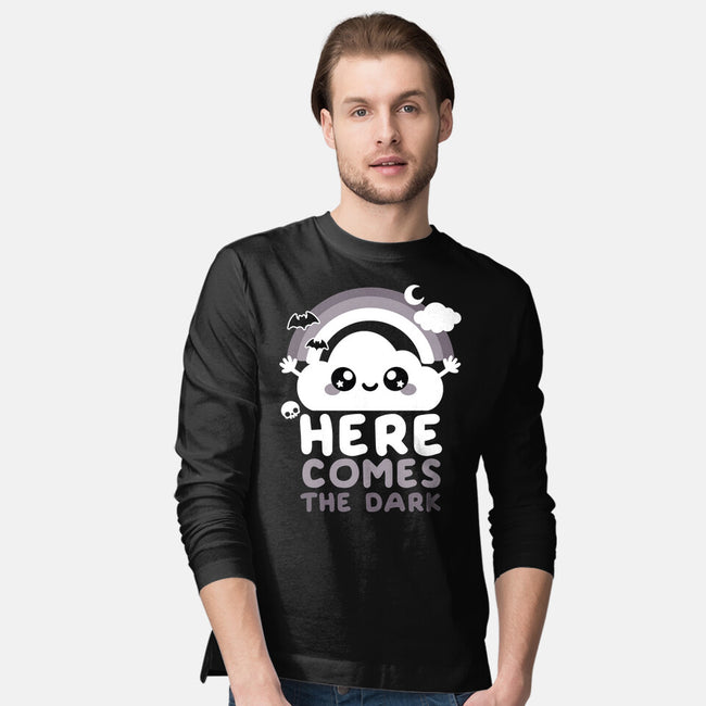 Here Comes The Dark-Mens-Long Sleeved-Tee-NemiMakeit