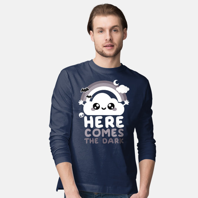 Here Comes The Dark-Mens-Long Sleeved-Tee-NemiMakeit