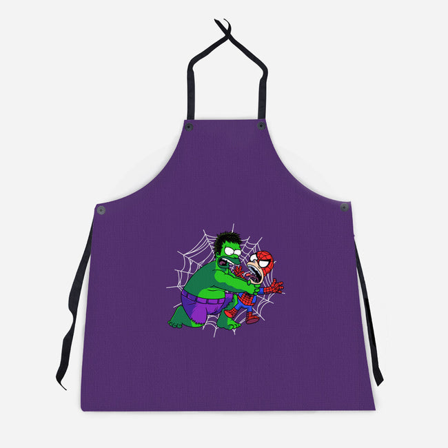 Why You Little Spidey-Unisex-Kitchen-Apron-joerawks