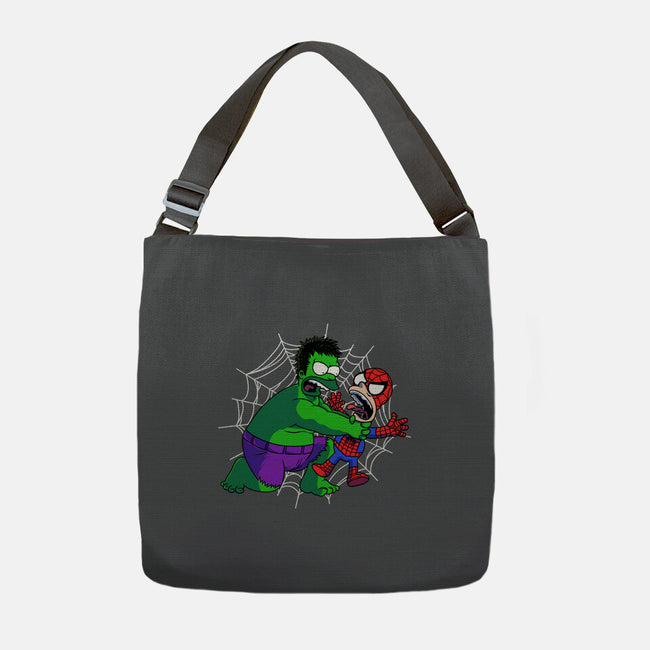 Why You Little Spidey-None-Adjustable Tote-Bag-joerawks