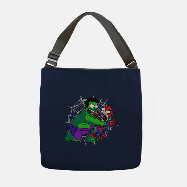 Why You Little Spidey-None-Adjustable Tote-Bag-joerawks