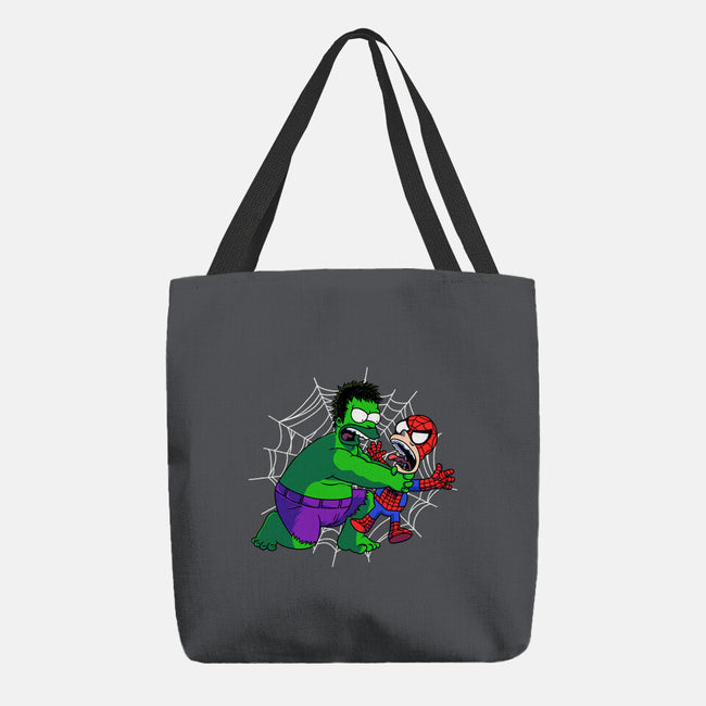 Why You Little Spidey-None-Basic Tote-Bag-joerawks