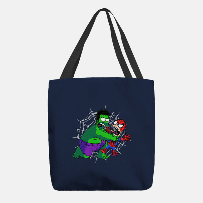 Why You Little Spidey-None-Basic Tote-Bag-joerawks