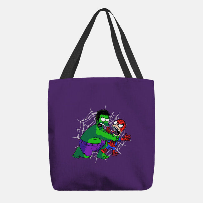 Why You Little Spidey-None-Basic Tote-Bag-joerawks