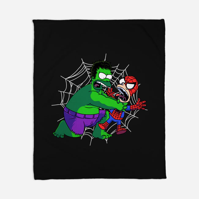 Why You Little Spidey-None-Fleece-Blanket-joerawks