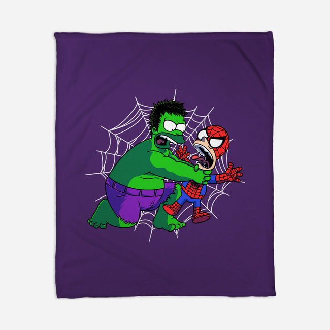 Why You Little Spidey-None-Fleece-Blanket-joerawks