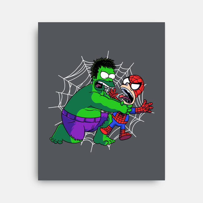Why You Little Spidey-None-Stretched-Canvas-joerawks