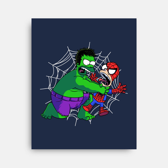 Why You Little Spidey-None-Stretched-Canvas-joerawks