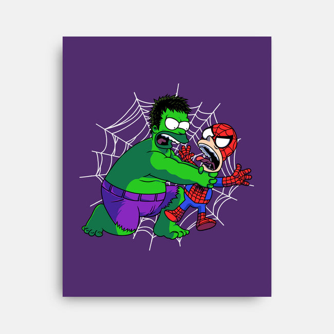 Why You Little Spidey-None-Stretched-Canvas-joerawks