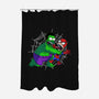 Why You Little Spidey-None-Polyester-Shower Curtain-joerawks