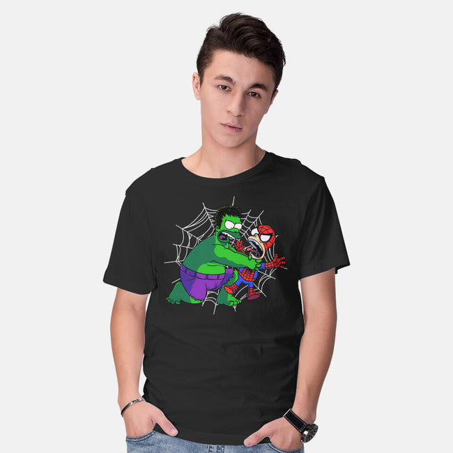 Why You Little Spidey-Mens-Basic-Tee-joerawks