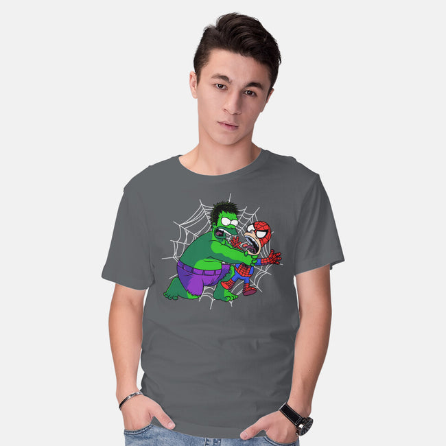Why You Little Spidey-Mens-Basic-Tee-joerawks