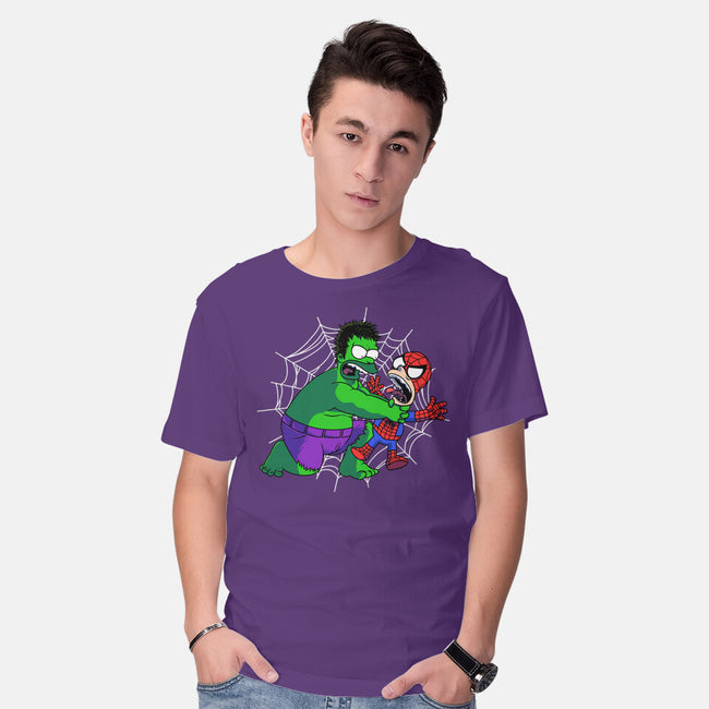 Why You Little Spidey-Mens-Basic-Tee-joerawks