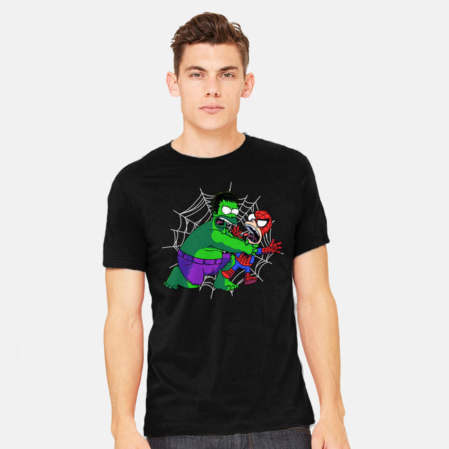 Why You Little Spidey-Mens-Heavyweight-Tee-joerawks