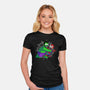 Why You Little Spidey-Womens-Fitted-Tee-joerawks