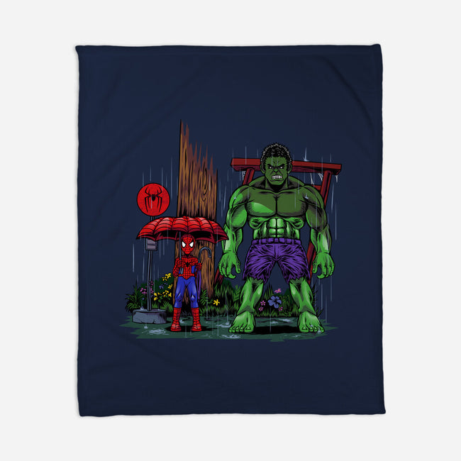 My Neighbor Gama-None-Fleece-Blanket-joerawks