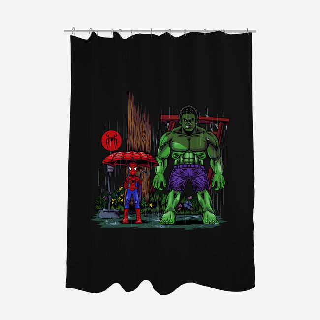 My Neighbor Gama-None-Polyester-Shower Curtain-joerawks