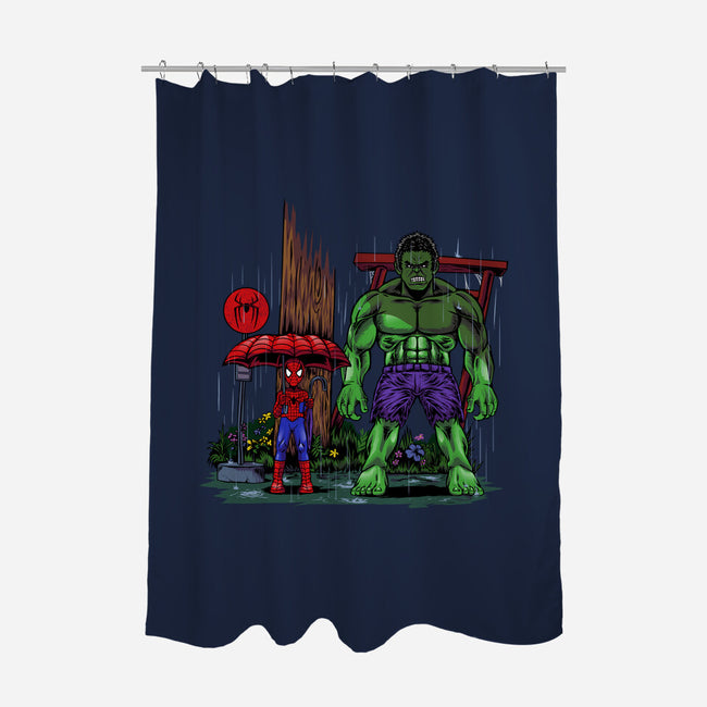 My Neighbor Gama-None-Polyester-Shower Curtain-joerawks