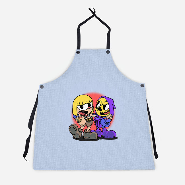Eternia Head-Unisex-Kitchen-Apron-joerawks