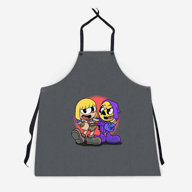 Eternia Head-Unisex-Kitchen-Apron-joerawks