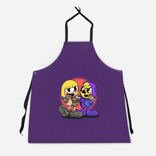 Eternia Head-Unisex-Kitchen-Apron-joerawks