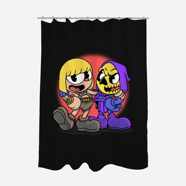 Eternia Head-None-Polyester-Shower Curtain-joerawks
