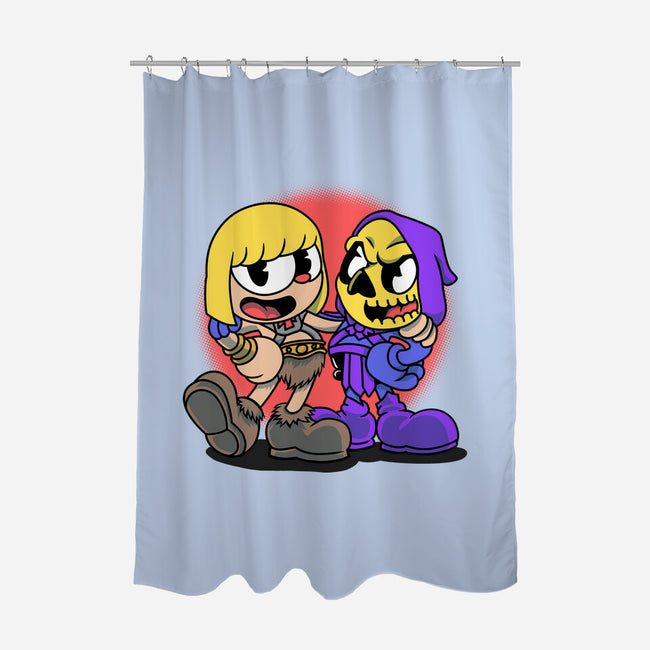 Eternia Head-None-Polyester-Shower Curtain-joerawks