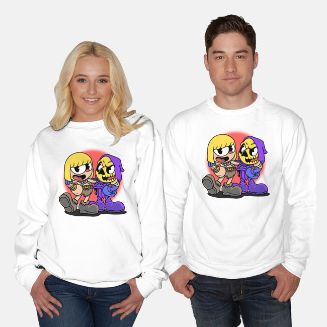 Eternia Head-Unisex-Crew Neck-Sweatshirt-joerawks