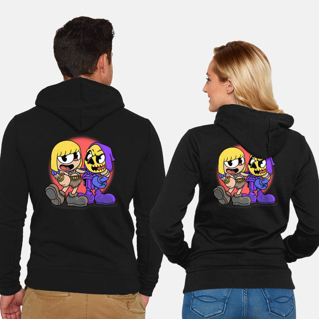 Eternia Head-Unisex-Zip-Up-Sweatshirt-joerawks