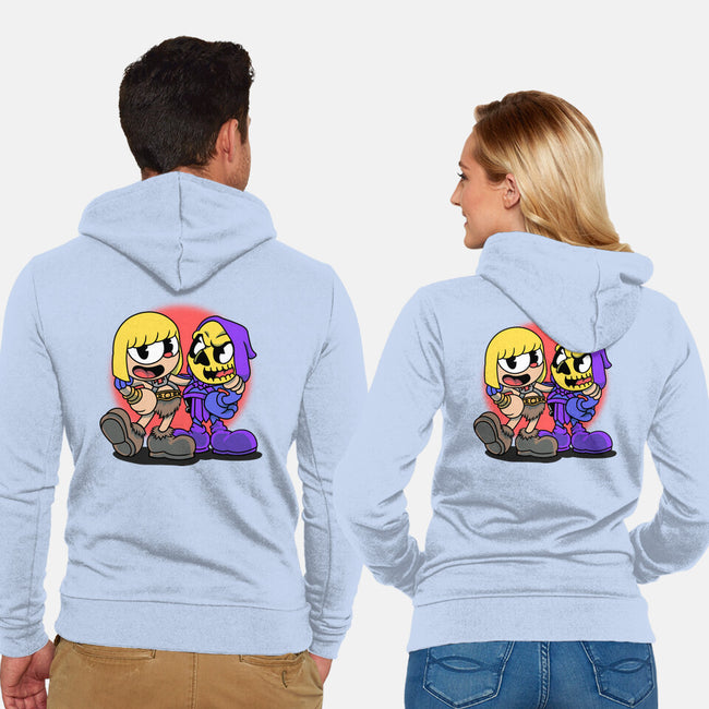 Eternia Head-Unisex-Zip-Up-Sweatshirt-joerawks