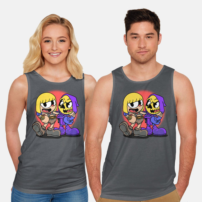 Eternia Head-Unisex-Basic-Tank-joerawks