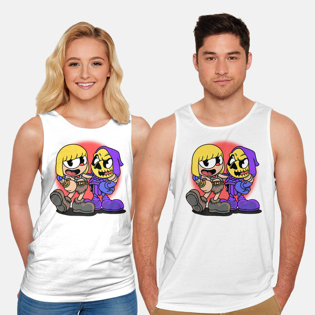 Eternia Head-Unisex-Basic-Tank-joerawks