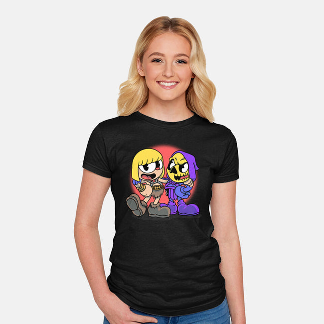 Eternia Head-Womens-Fitted-Tee-joerawks