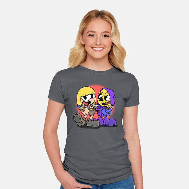 Eternia Head-Womens-Fitted-Tee-joerawks