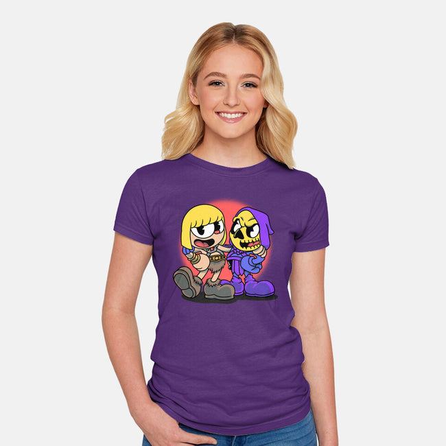 Eternia Head-Womens-Fitted-Tee-joerawks