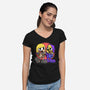 Eternia Head-Womens-V-Neck-Tee-joerawks