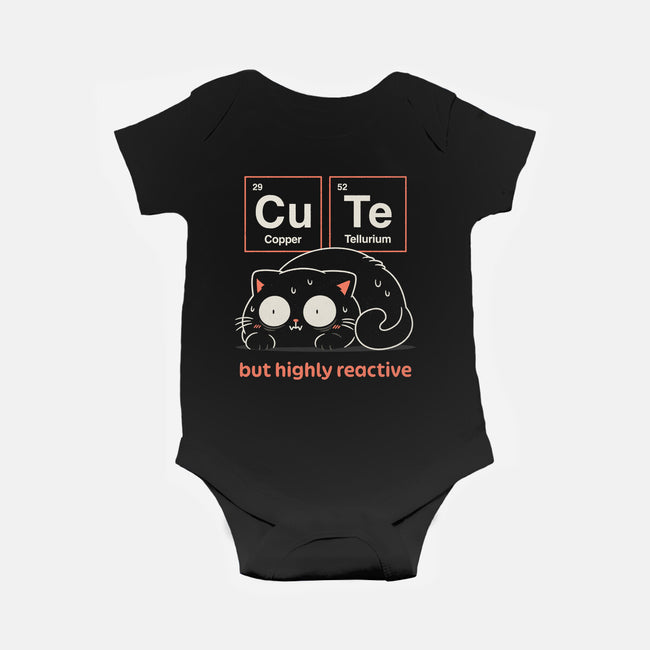 Cute But Highly Reactive-Baby-Basic-Onesie-Popnotic