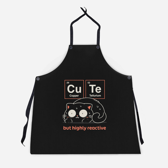 Cute But Highly Reactive-Unisex-Kitchen-Apron-Popnotic