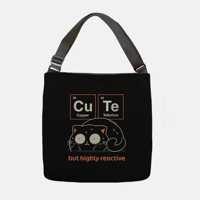 Cute But Highly Reactive-None-Adjustable Tote-Bag-Popnotic
