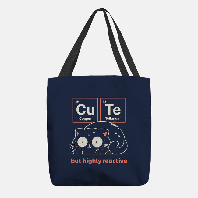 Cute But Highly Reactive-None-Basic Tote-Bag-Popnotic