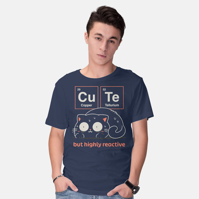 Cute But Highly Reactive-Mens-Basic-Tee-Popnotic