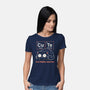 Cute But Highly Reactive-Womens-Basic-Tee-Popnotic