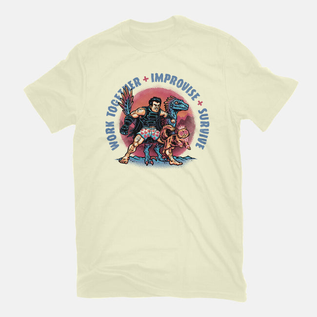 Team Survival-Mens-Premium-Tee-glitchygorilla